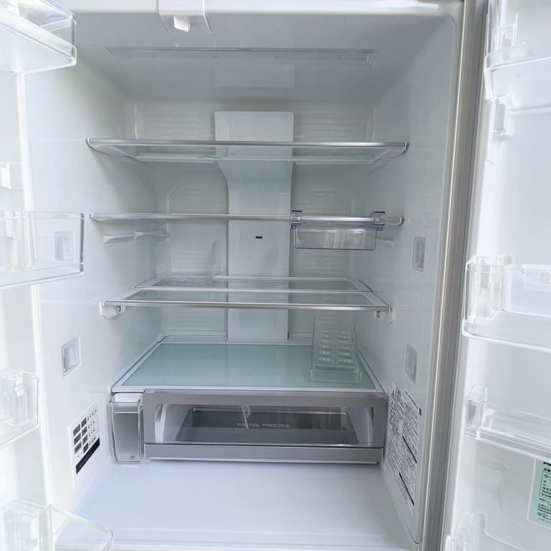 取付無料！パナソニックはやうま冷凍エコナビ搭載木目調ホワイト大型冷蔵庫！洗濯機