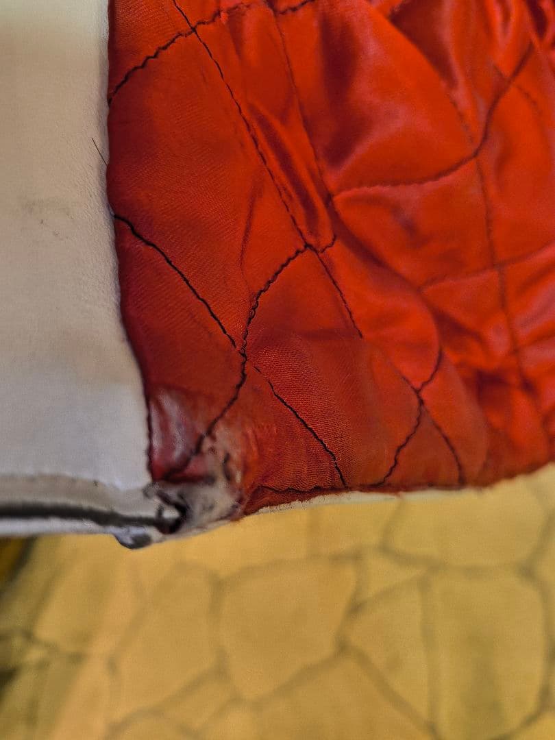 貴重 666 Triple Six レザージャケット 36 ホワイト 英国製