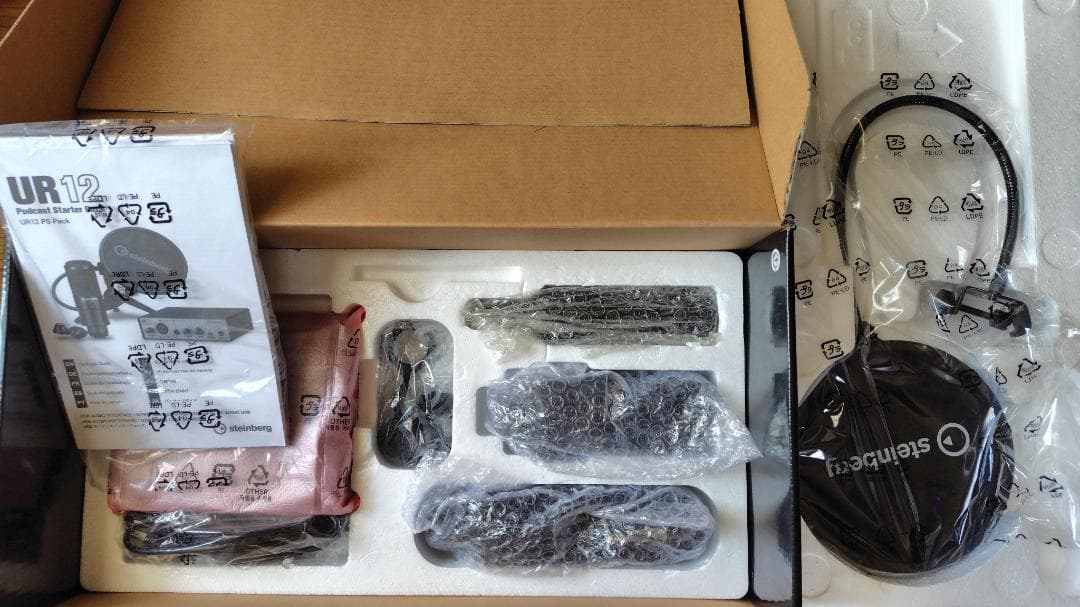 Steinberg スタインバーグ UR12 マイクセット 美品