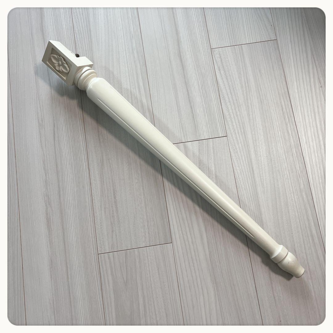 スェーデン　樺材　ホワイトティーテーブル　グスタフス様式