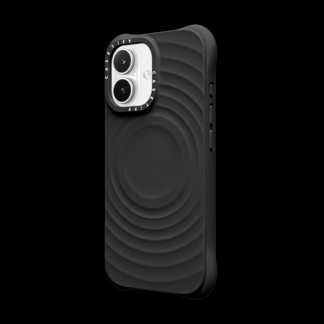【新品】CASETiFY ウェーブ シリコンケース iPhone 17 ブラック