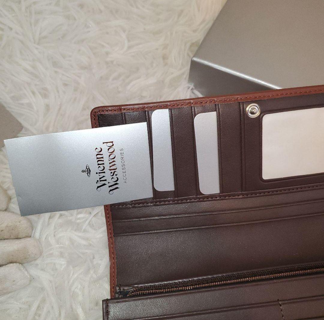 新品未使用　ヴィヴィアン・ウエストウッド レザー 二つ折り財布