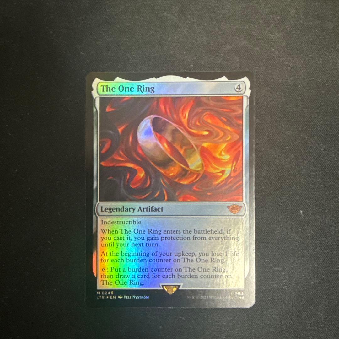 一つの指輪 英 foil