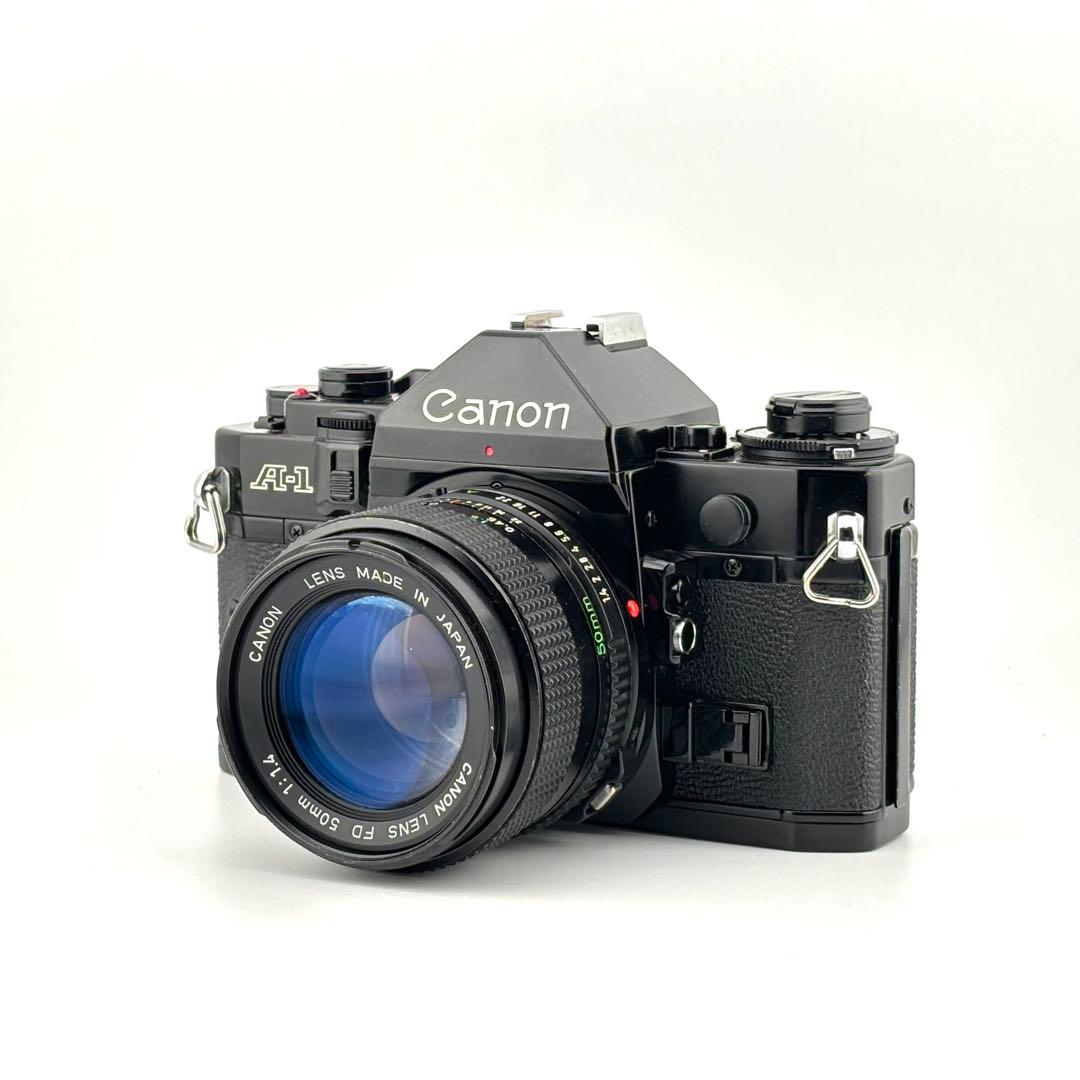 【完動品】Canon A-1 + CANONLENS FD 50mm F1.4