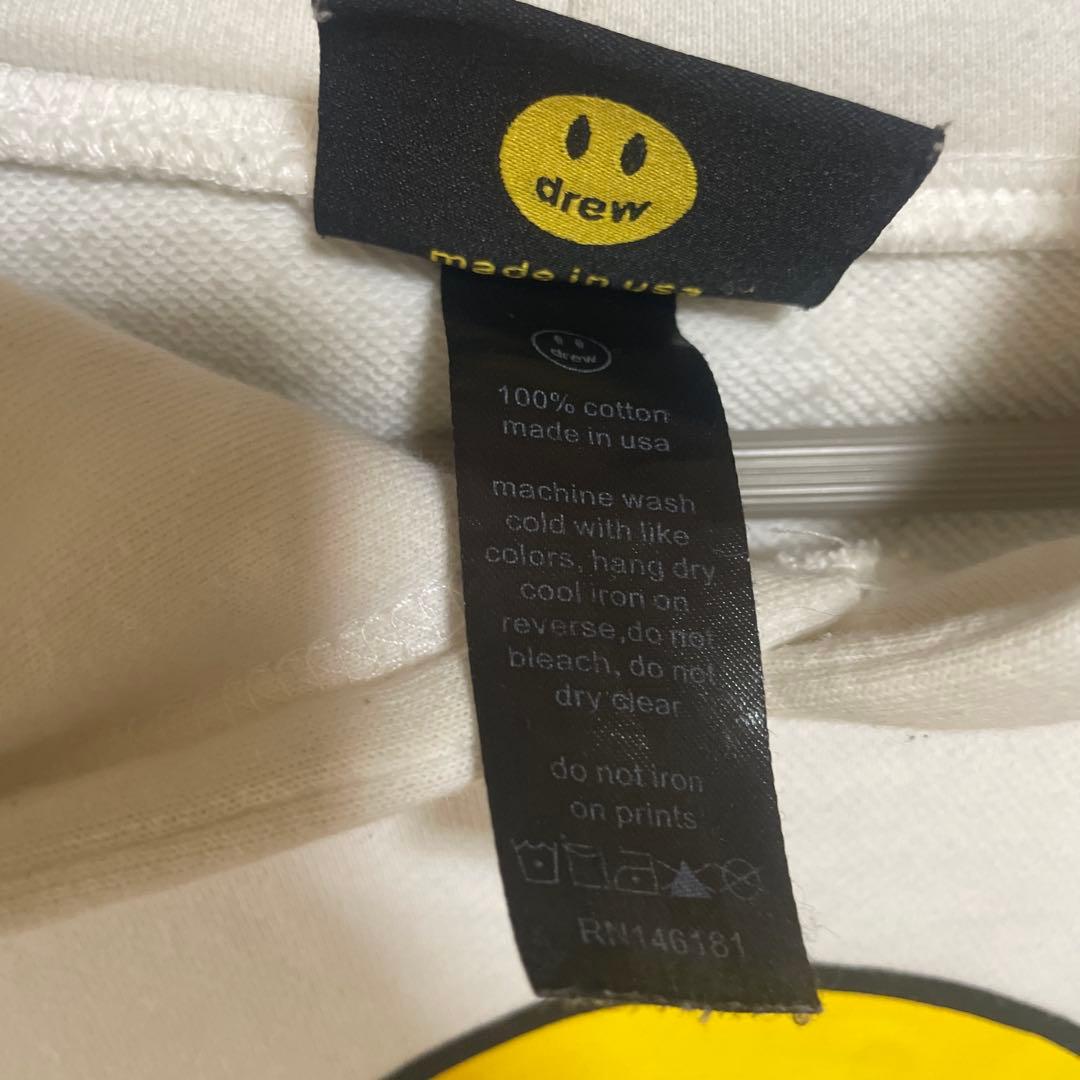 あ*ん様 drew house ホワイトパーカー Sサイズ