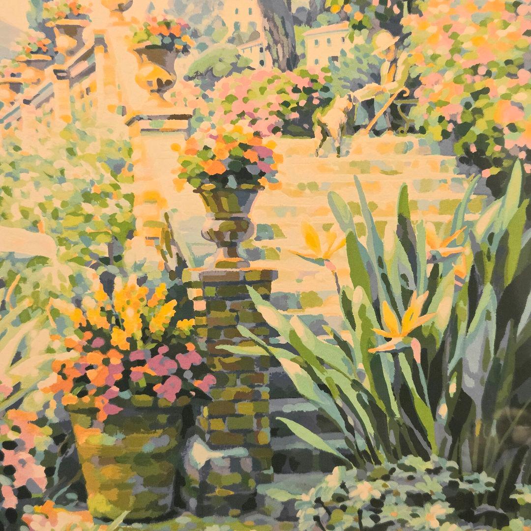 【美品】笹倉徹平　幸せな公園　シルクスクリーン