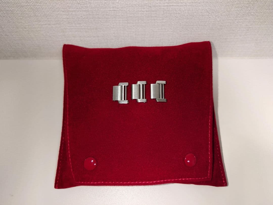 カルティエ　旧タイプ　タンクフランセーズ　SM　ステンレススティール　コマ3個