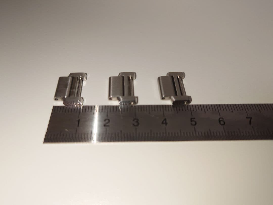 カルティエ　旧タイプ　タンクフランセーズ　SM　ステンレススティール　コマ3個