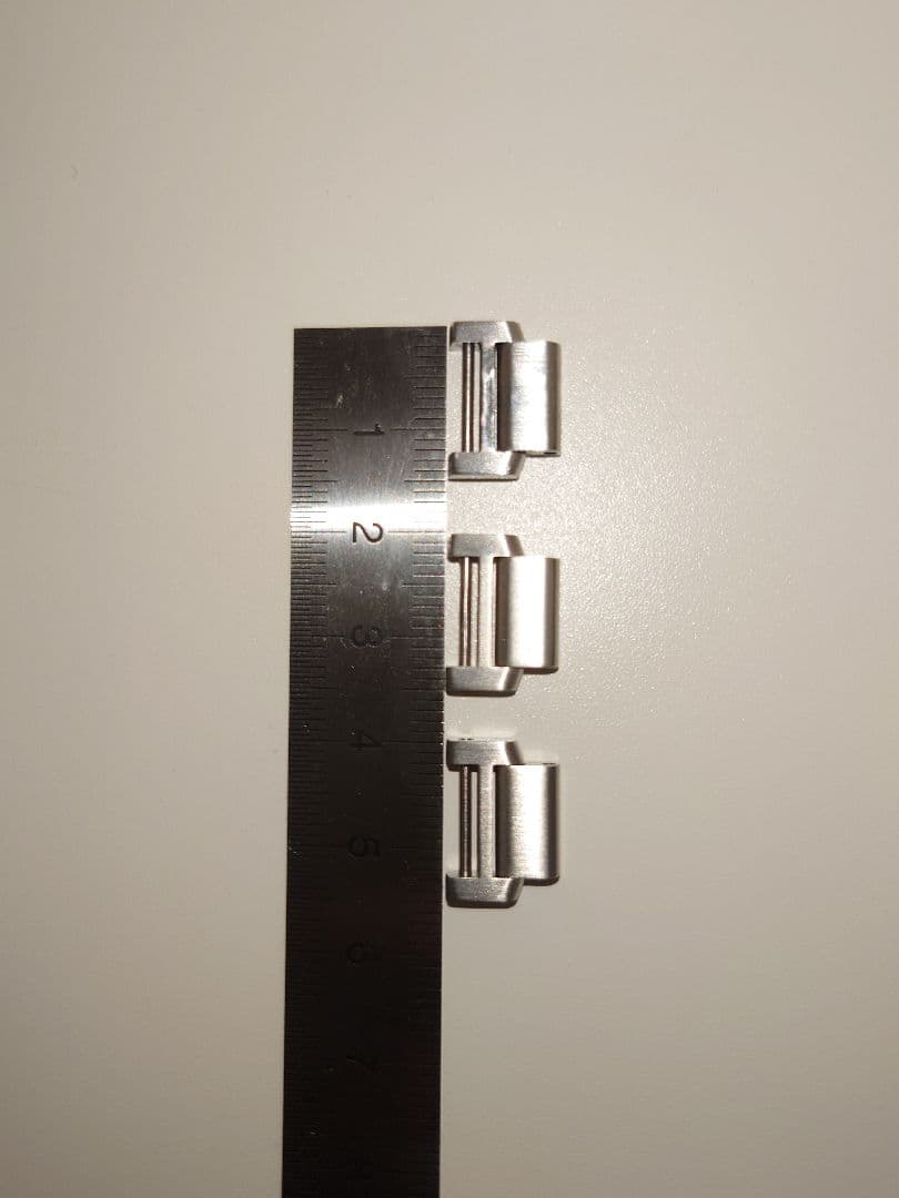 カルティエ　旧タイプ　タンクフランセーズ　SM　ステンレススティール　コマ3個