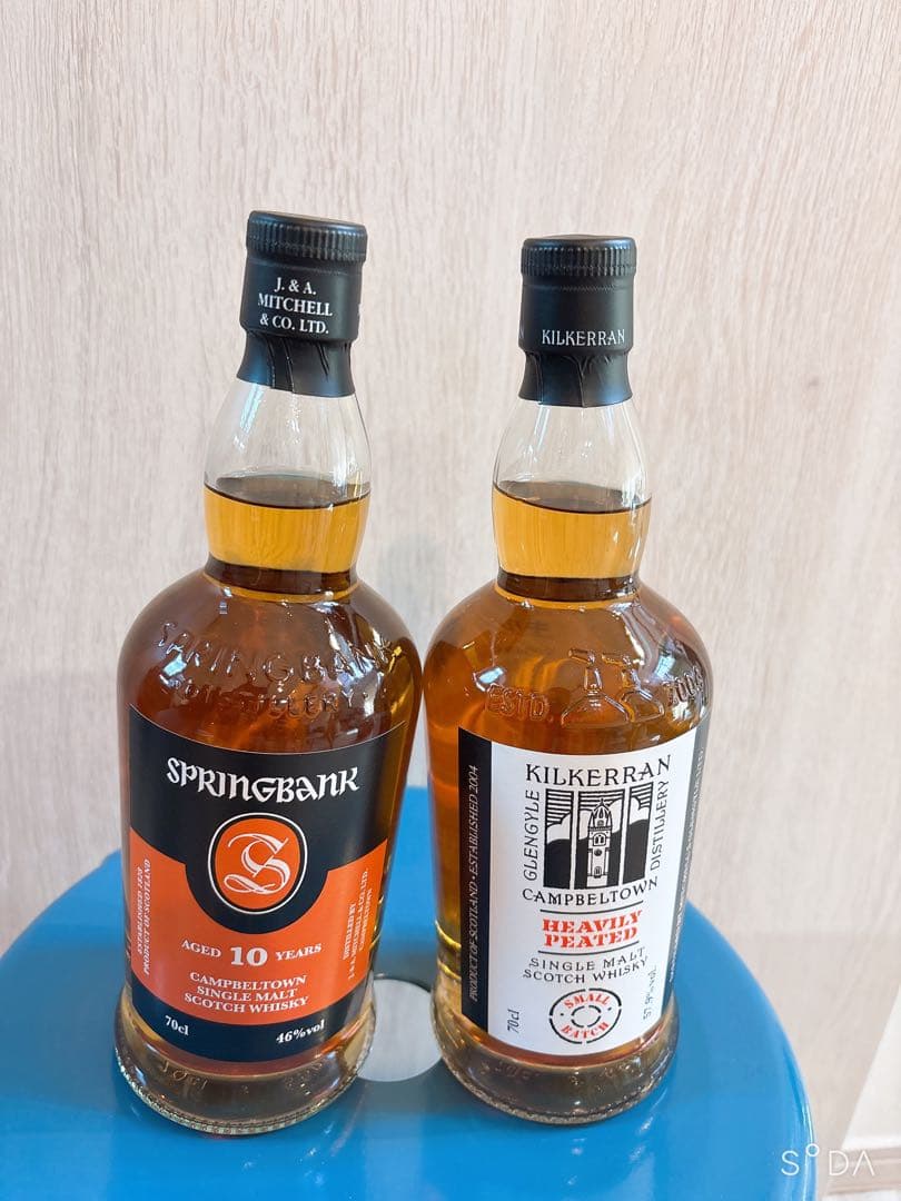 スプリングバンク 10年 & キルケランへビリーピーテッド