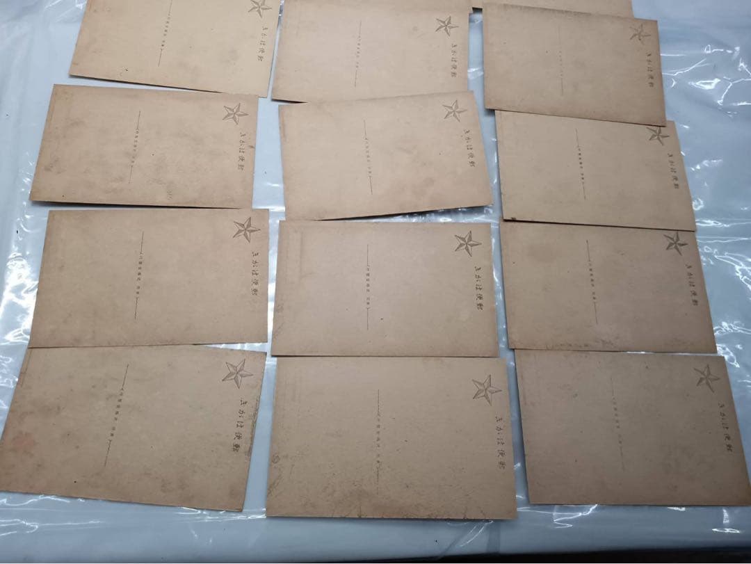 戦前絵葉書 軍隊生活 小野寺秋風画 軍隊教育漫画集 葉書 漫画 2袋 当時物