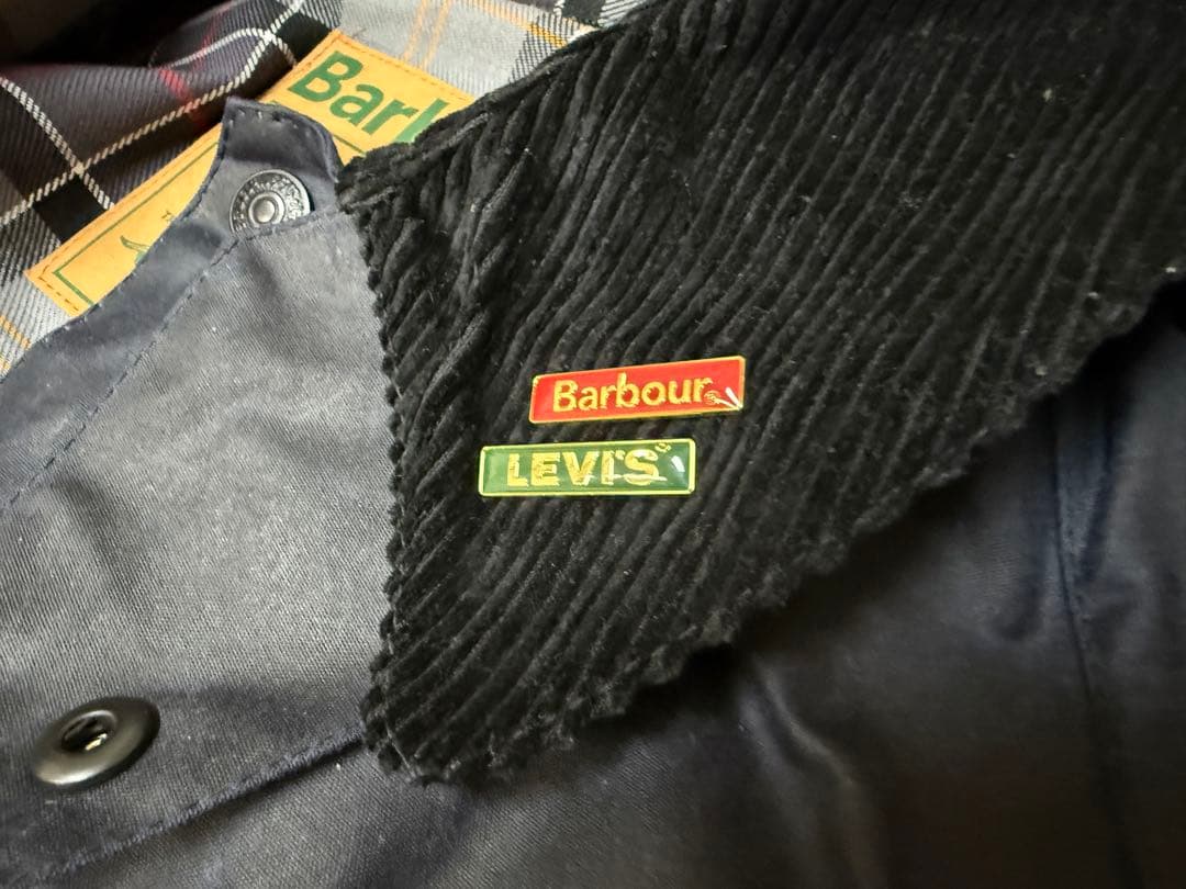 【超美品】 Barbour Levi's BEDALE Mサイズ
