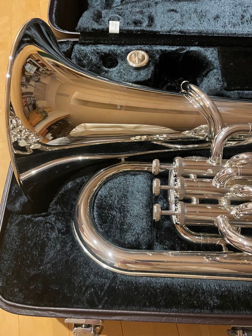 【12月限り】ユーフォニアム シルバー YEP621sケース備品付き