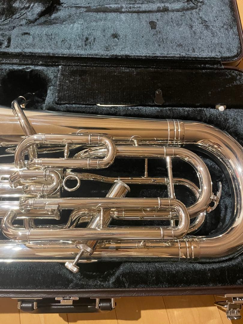 【12月限り】ユーフォニアム シルバー YEP621sケース備品付き