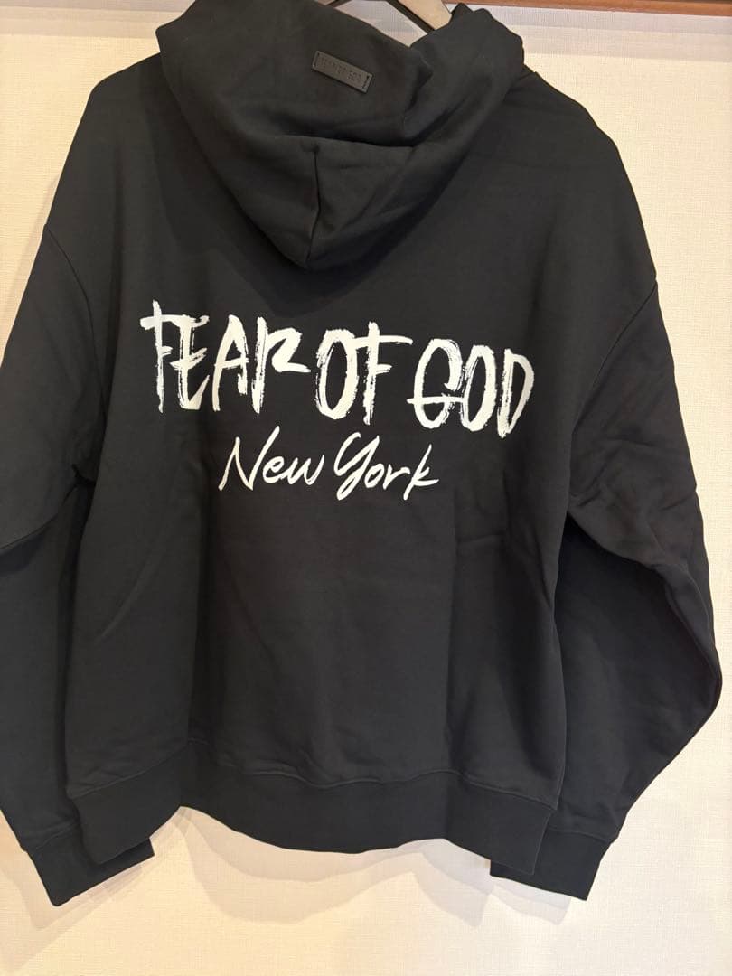 新品 エッセンシャルズ Essentials 綿男女兼用　防寒パーカー