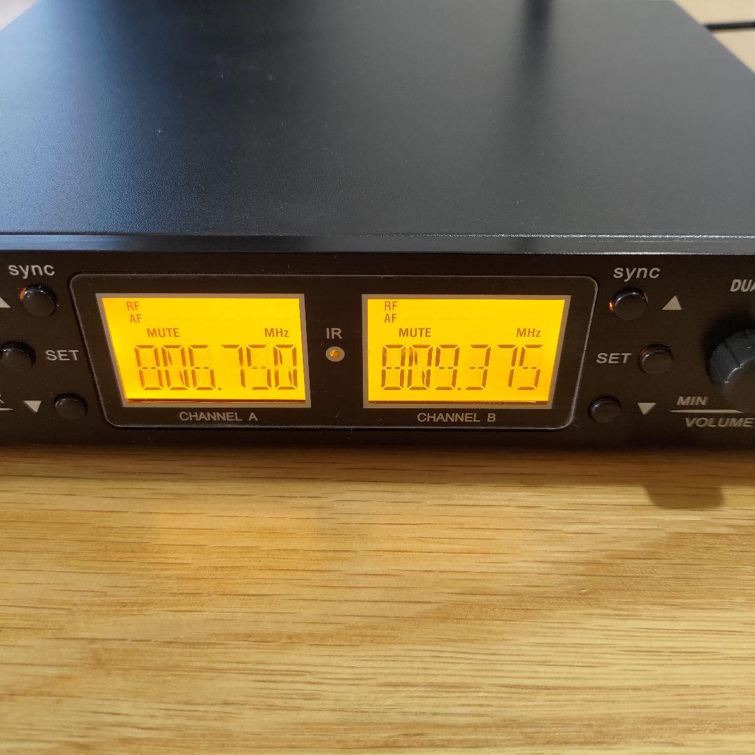 【美品】サウンドピュア　8011II ワイヤレスマイク2本　SP-WH01