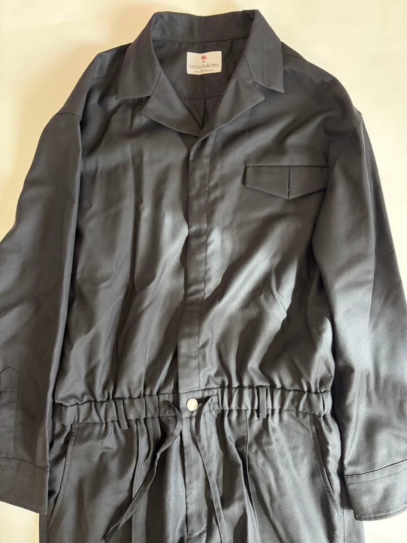 MB LIMITED 尾州ウール ジャンプスーツ つなぎ オールインワン