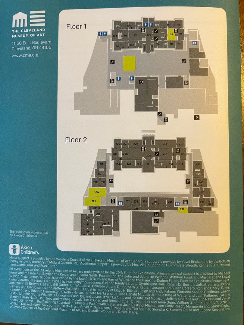 【未開封】クリーブランド美術館プロモ　村上隆　冊子付き