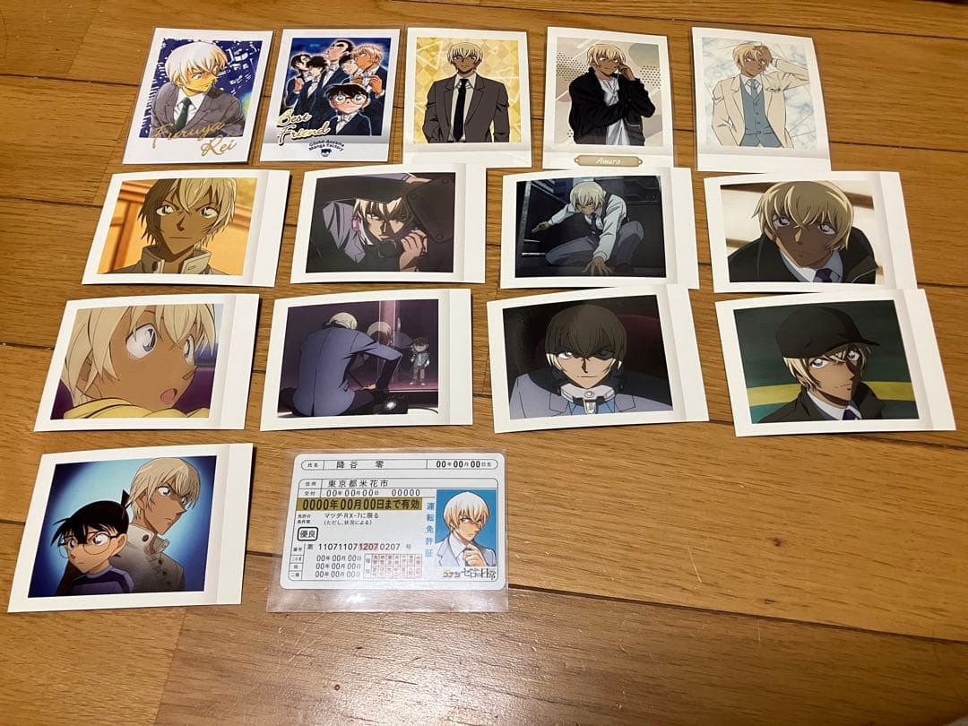 名探偵コナン 降谷 零 ぱしゃこれ チェキ風カード
