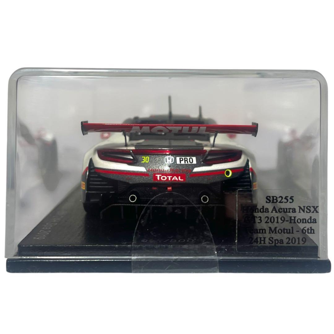 未開封エラー品 Spark 1/43 NSX GT3 '19スパ24h #30
