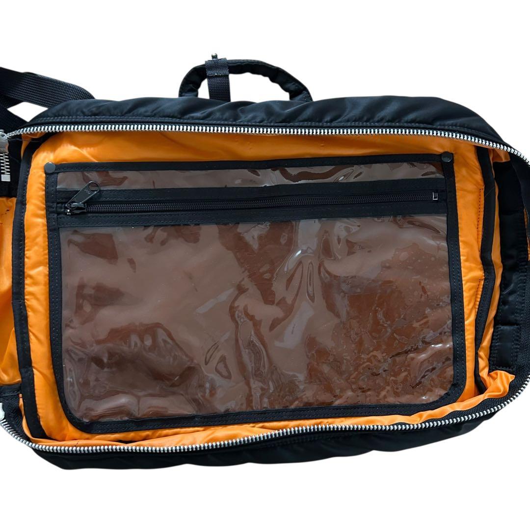 【良品】 PORTER TANKER 3way ビジネスリュック メンズ 黒