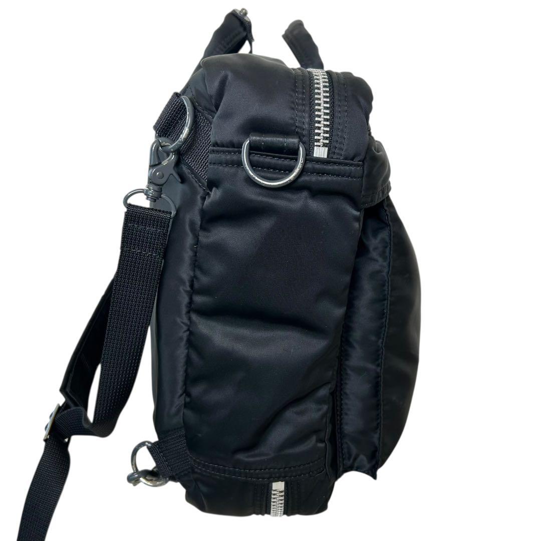【良品】 PORTER TANKER 3way ビジネスリュック メンズ 黒