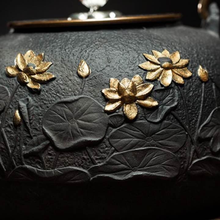 鉄器 急須 伝統工芸 手作り 鉄分補給 鉄瓶　YZS-063