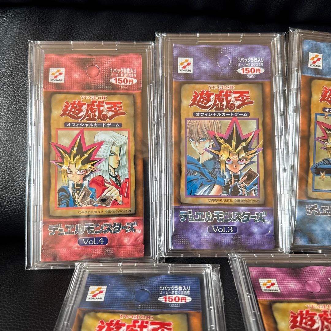 遊戯王OCG 初期未開封パック【vol.1〜7】セット販売