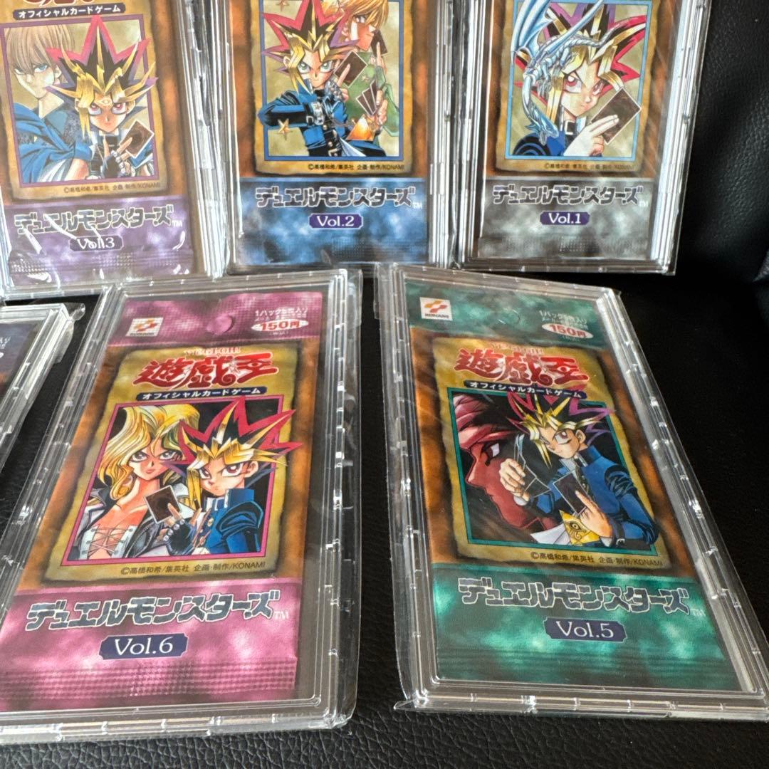 遊戯王OCG 初期未開封パック【vol.1〜7】セット販売