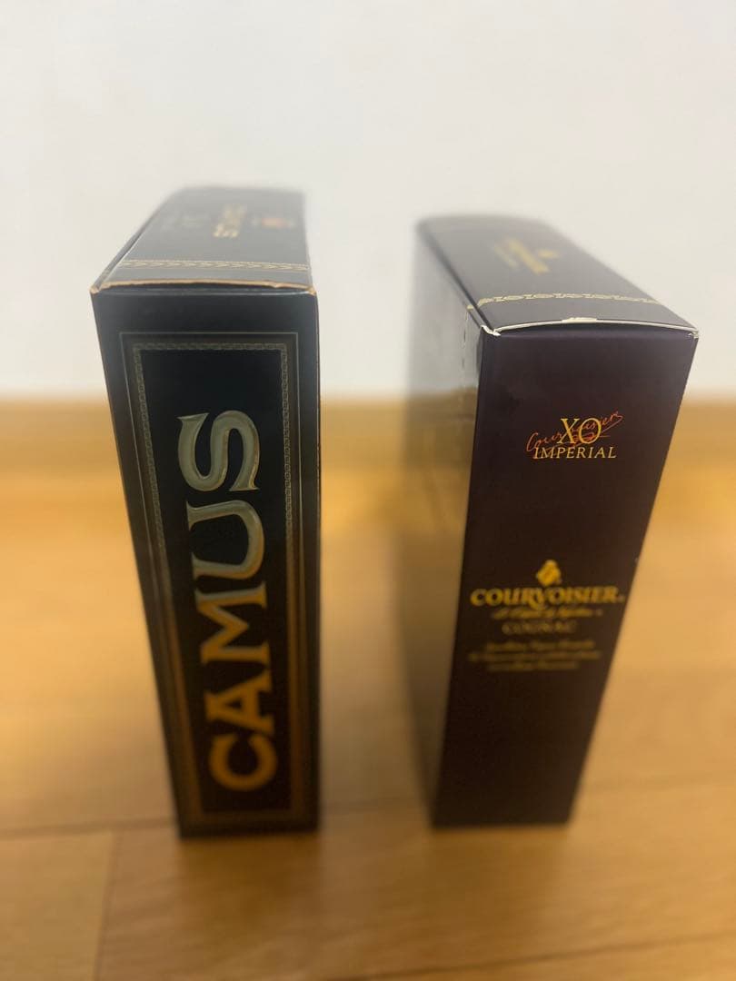 CAMUS、COURVOISIER2本セット