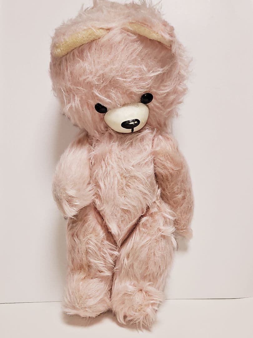 DDRベア ピンク レアカラー ヴィンテージ テディベア
