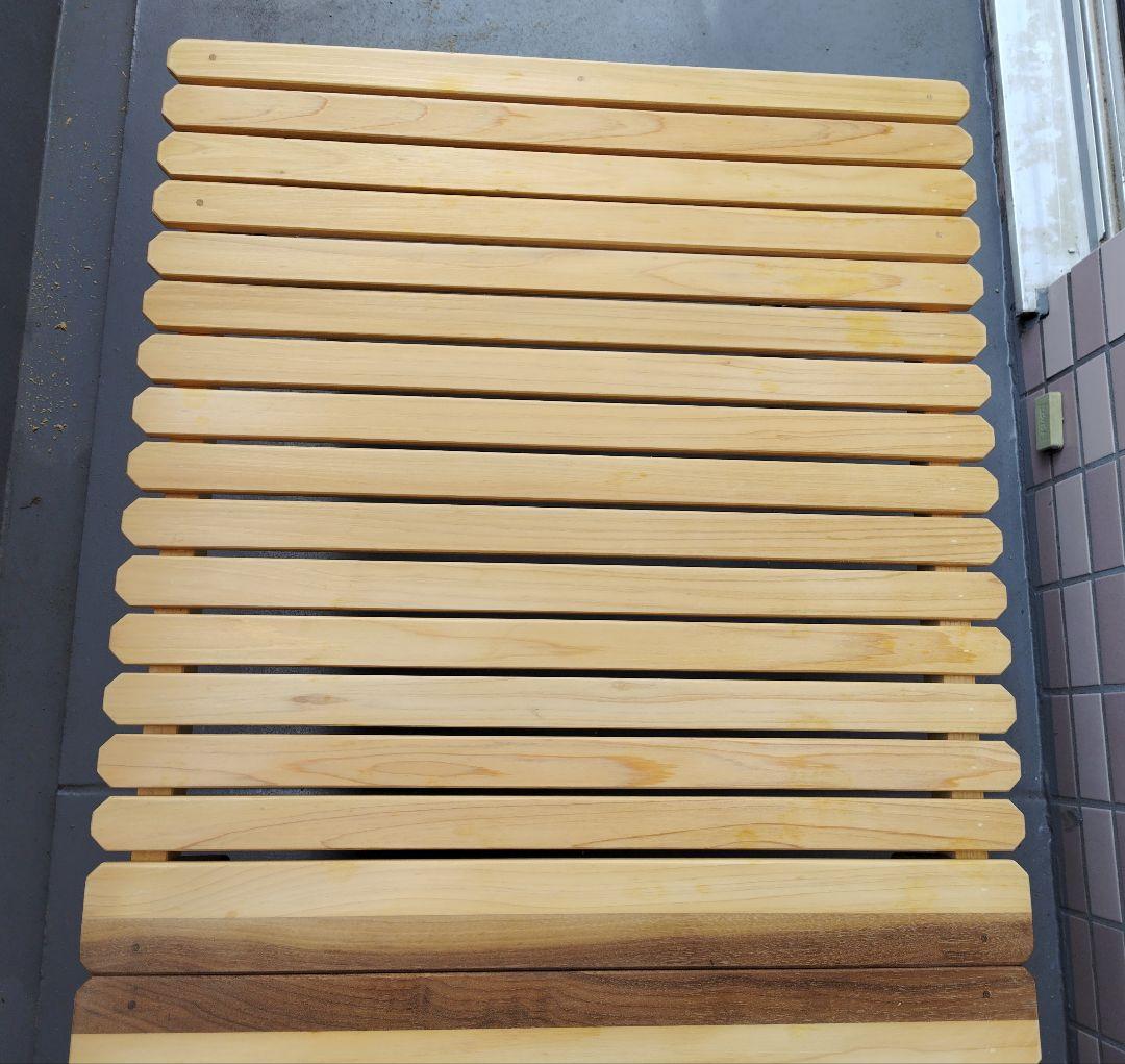 ひのき196 テーブル　KUROSON370