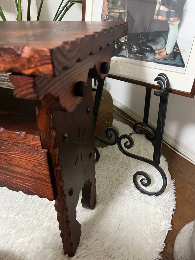 和製ヴィンテージ サイドテーブル　ナイトテーブル