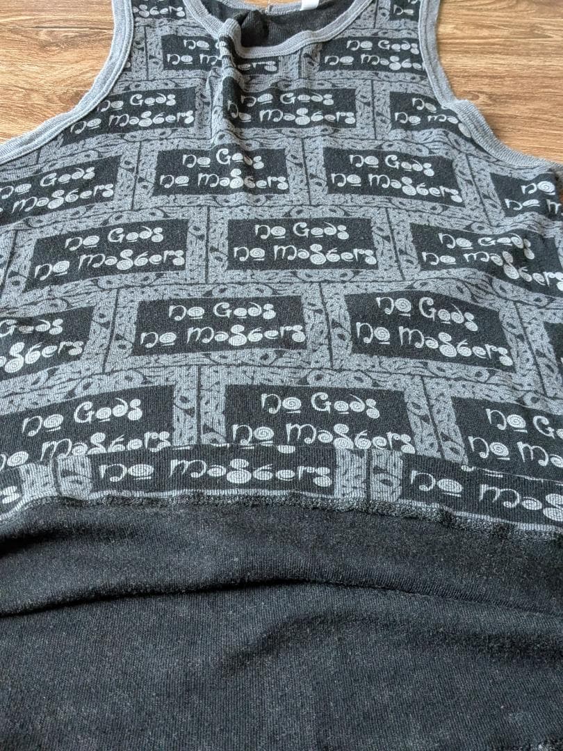 アンダーカバー 2003SS 総柄タンクトップ Tシャツ scab期