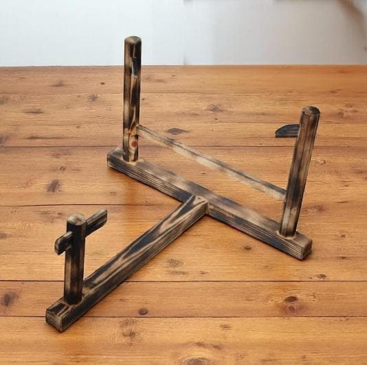 【新品】【蔵出し】締め太鼓 牛 革 和太鼓 バチ付き 台付き 入門用 セット