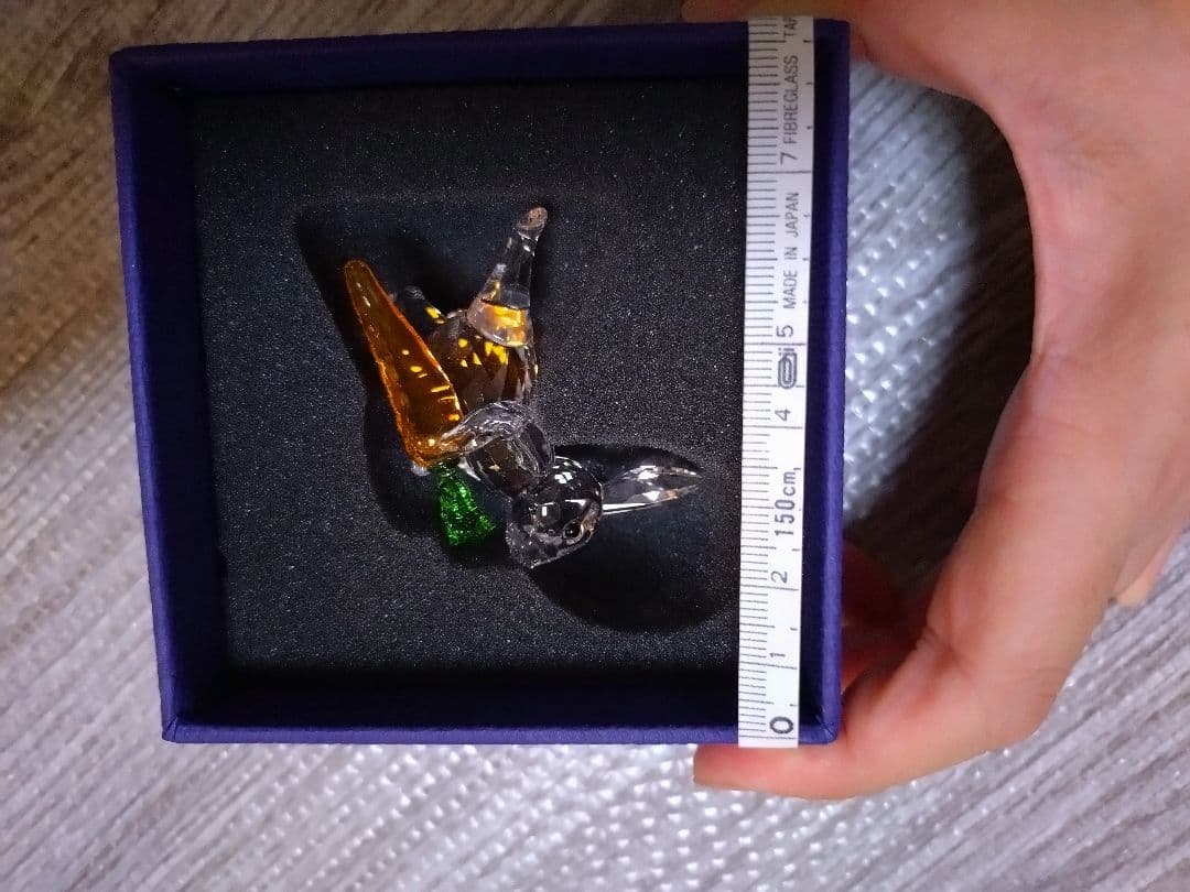 SWAROVSKI　うさぎ　置物　台座付き