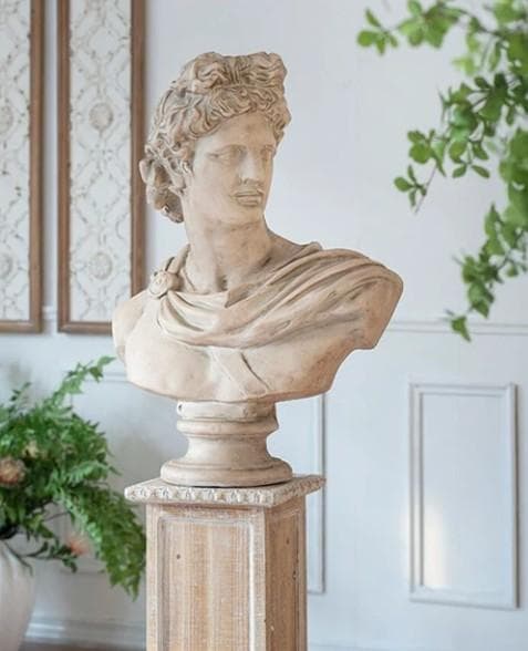 置物 胸像 ギリシア ローマ クラシック アンティーク 85659ST