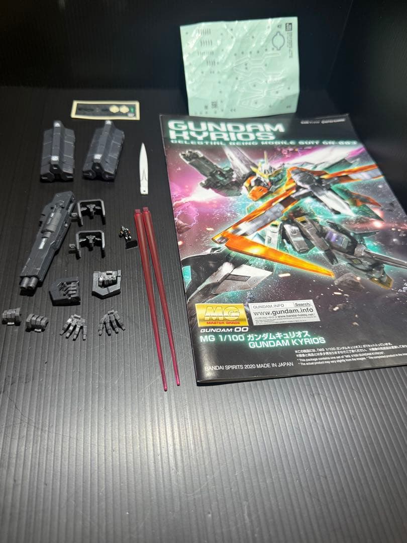 MG ガンダムキュリオス　塗装完成品