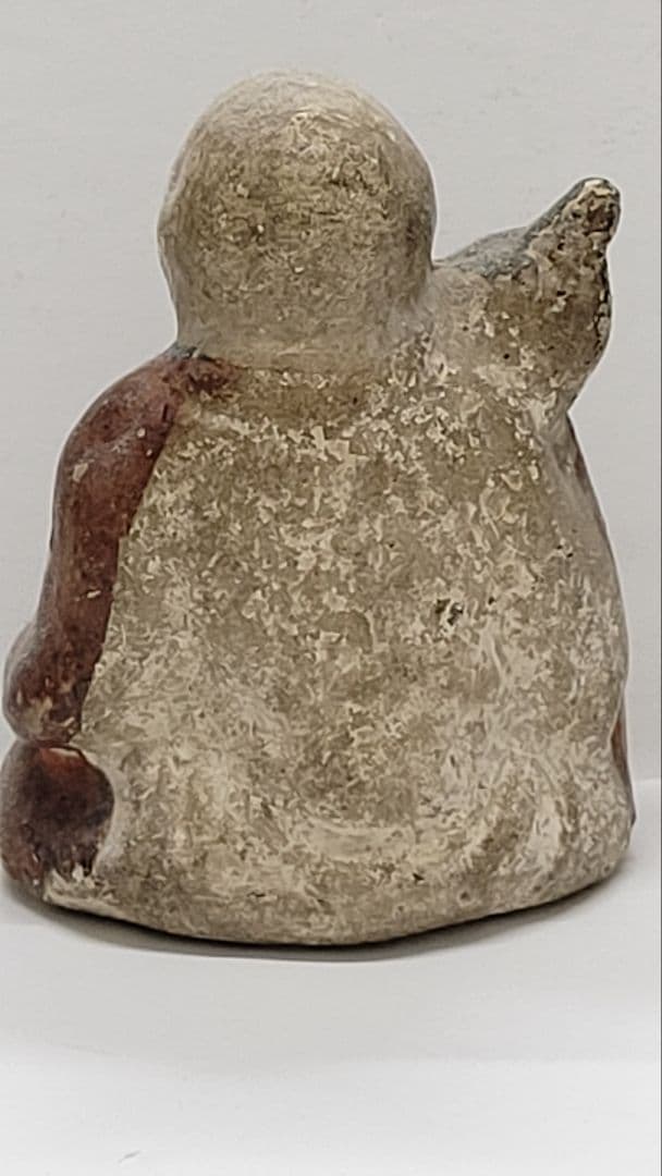 おめでたい② お正月玄関に 江戸時代 瓢箪持ち童子 土人形 郷土玩具