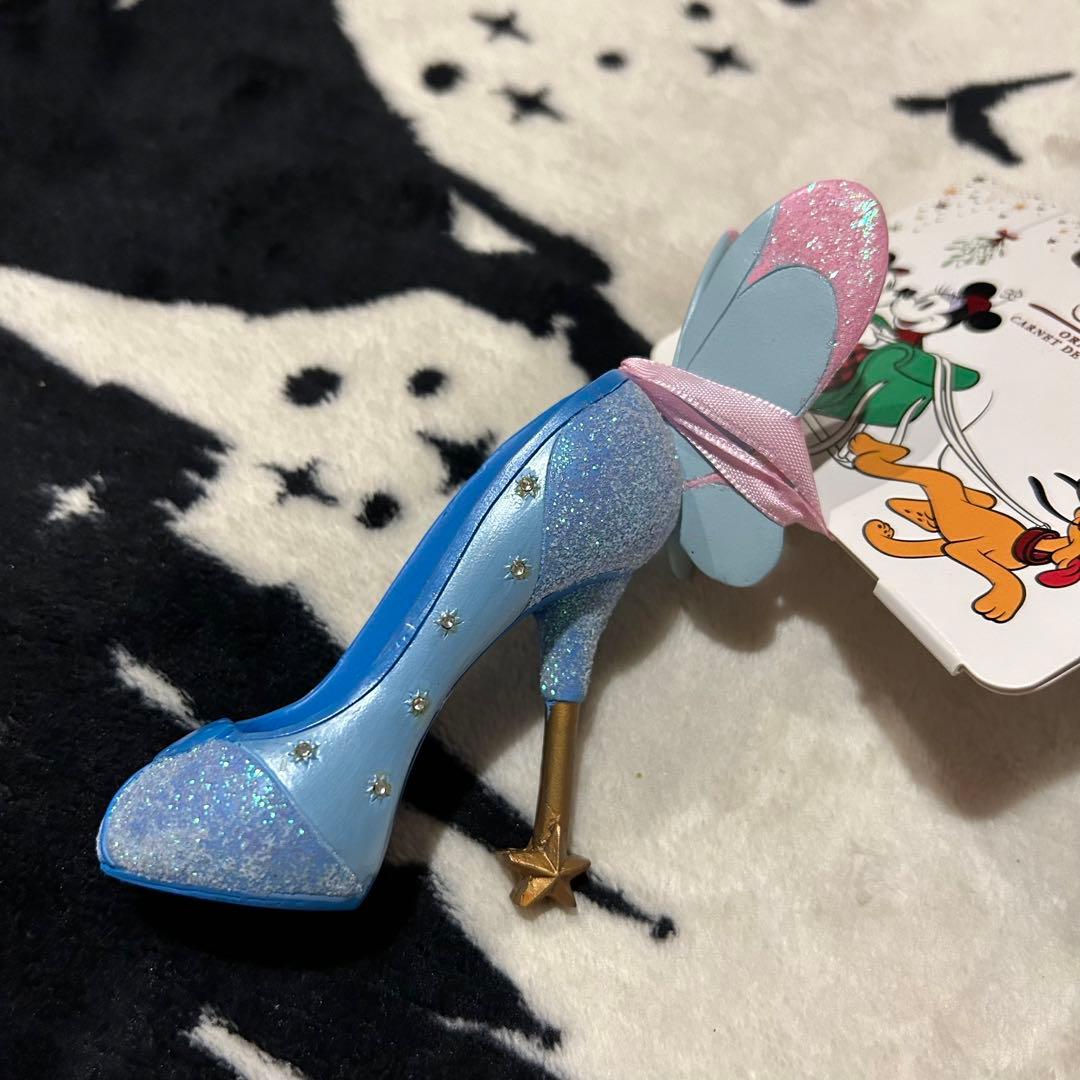 未使用タグ付き　ディズニーストア　オーナメント　シューズモチーフ　2点