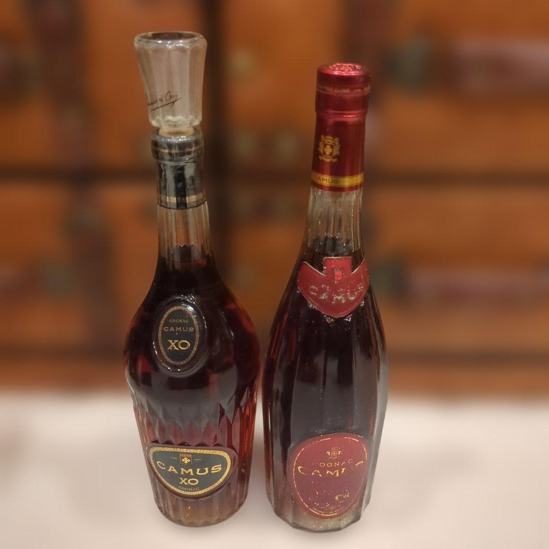 未開封 CAMUS XO GRAND VSOP COGNAC 2本 ブランデー