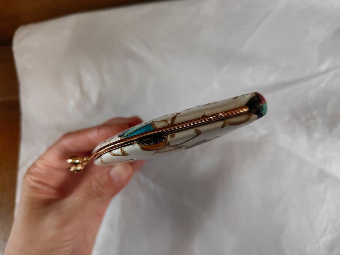 希少　文庫屋大関　天溝がま口財布　竹久夢二　傘