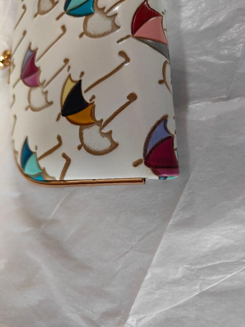 希少　文庫屋大関　天溝がま口財布　竹久夢二　傘