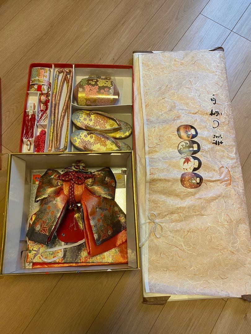 【たっぴ】七五三着物セット(イエロー)7歳 女の子