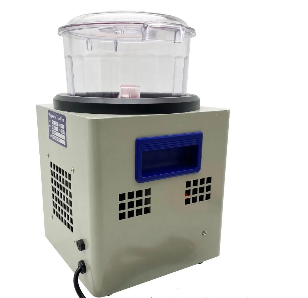 強力　磁気バレル研磨機 　大容量　つや出し　ポリッシング　ジュエリー研磨