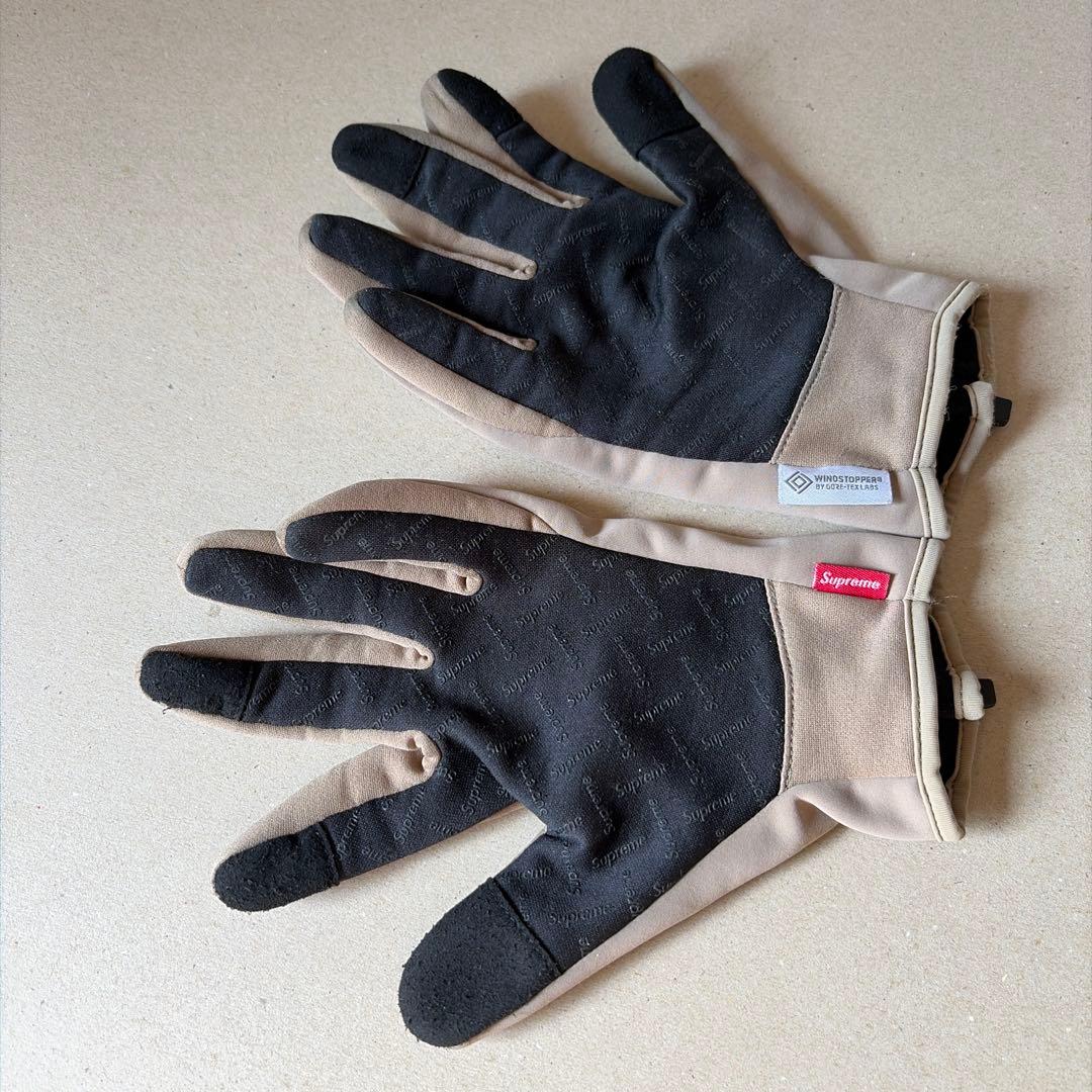小物 Supreme WINDSTOPPER Zip Gloves Taupe