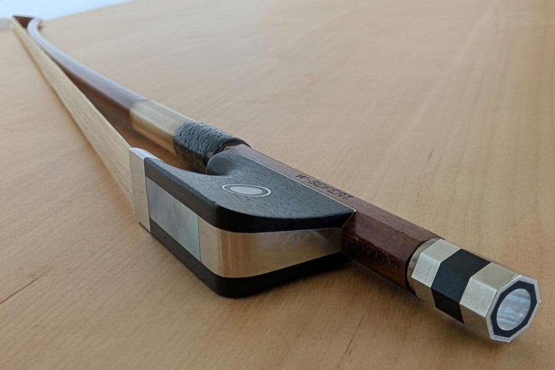 【チェロ弓】 W-Seifert 丸弓 フルサイズ 中古 送料込