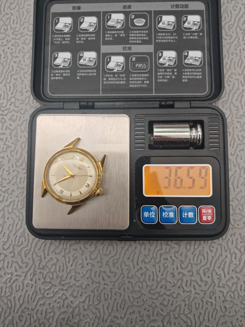 ULYSSE NARDIN 18K刻印 自動巻 腕時計 動作良好