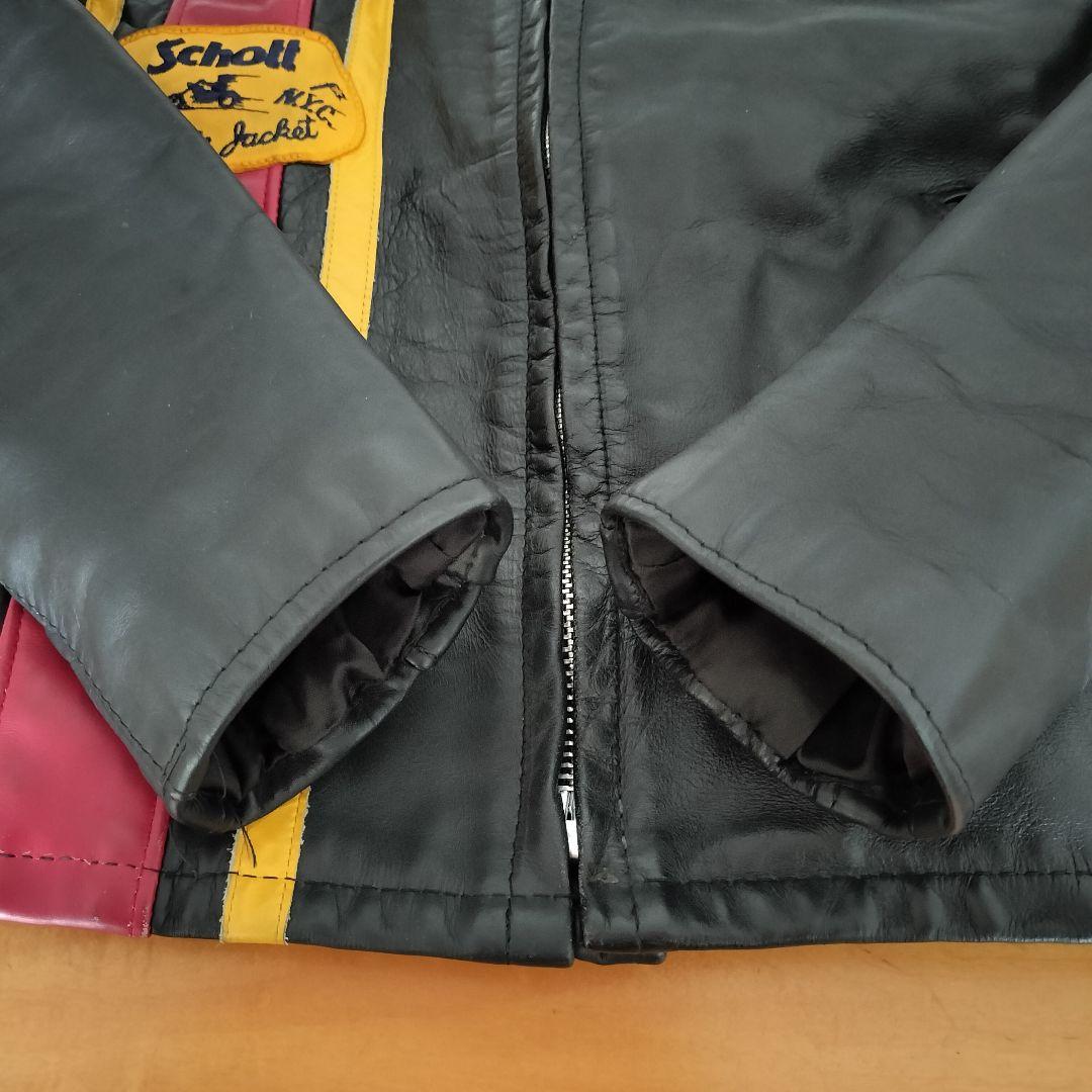 SCHOTT ショット USA製 1650 レザー ライダースジャケット 40