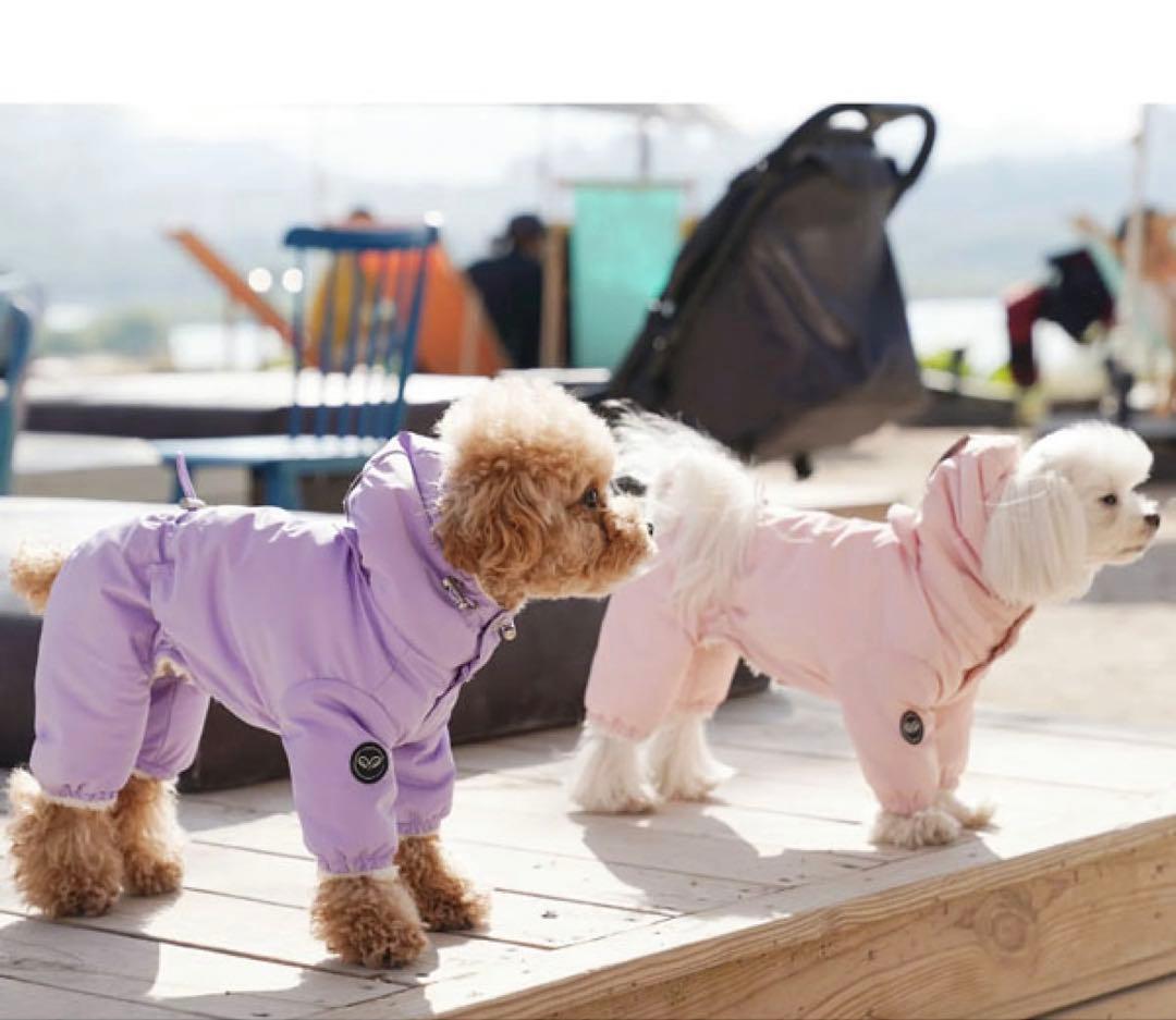 Puppy Angelパピーエンジェル フード付きオーバーオール女の子用L